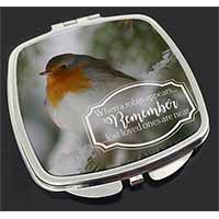 Little Robin Red Breast Make-Up Compact Mirror