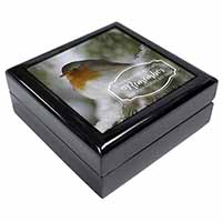 Little Robin Red Breast Keepsake/Jewellery Box