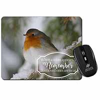 Little Robin Red Breast Computer Mouse Mat