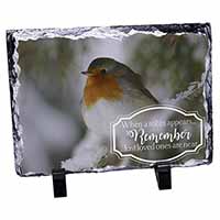 Little Robin Red Breast, Stunning Photo Slate