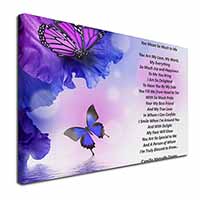 Love Poem for Someone Special Canvas X-Large 30"x20" Wall Art Print