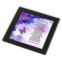 Love Poem for Someone Special Black Rim High Quality Glass Coaster