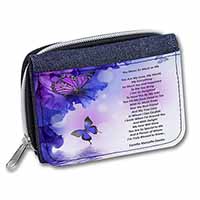 Love Poem for Someone Special Unisex Denim Purse Wallet