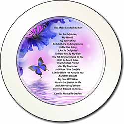 Love Poem for Someone Special Car or Van Permit Holder/Tax Disc Holder