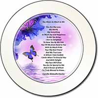 Love Poem for Someone Special Car or Van Permit Holder/Tax Disc Holder