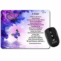 Sister Love Sentiment Poem Computer Mouse Mat