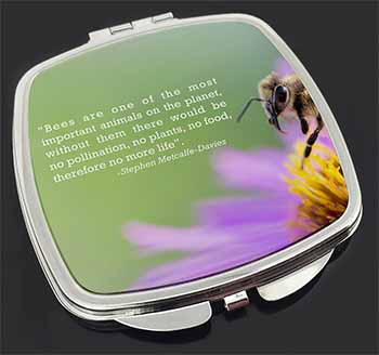 Importance of Bees Quote Make-Up Compact Mirror