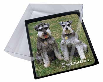 4x Schnauzer Dogs 