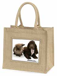 Spaniel and Rabbit 