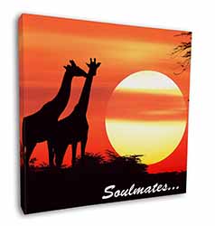 Sunset Giraffes 