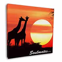 Sunset Giraffes 