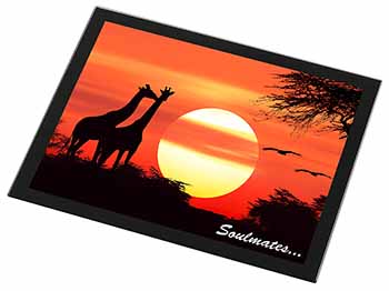 Sunset Giraffes 