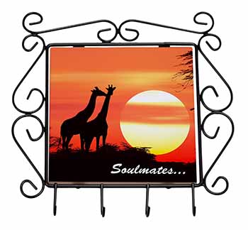 Sunset Giraffes 