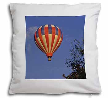 Hot Air Balloon Soft White Velvet Feel Scatter Cushion