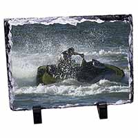 Jet Ski Skiier, Stunning Photo Slate