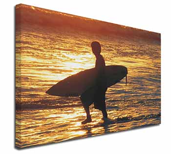 Sunset Surf Canvas X-Large 30"x20" Wall Art Print