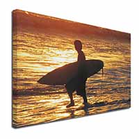 Sunset Surf Canvas X-Large 30"x20" Wall Art Print