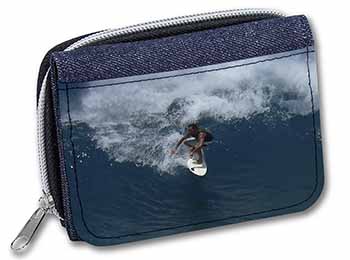 Surf Board Surfing - Water Sports Unisex Denim Purse Wallet