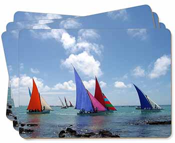 Sailing Regatta Picture Placemats in Gift Box