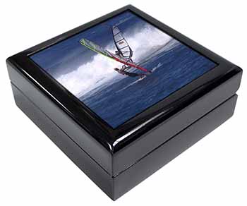 Wind Surfers Surfing Keepsake/Jewellery Box