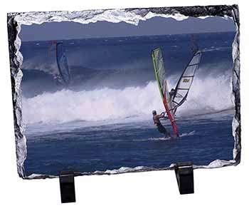 Wind Surfers Surfing, Stunning Photo Slate