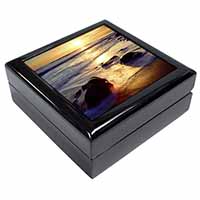 Secluded Sunset Beach Keepsake/Jewellery Box Christmas Gift