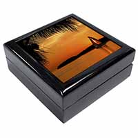 Sunset Sailing Yacht Keepsake/Jewellery Box