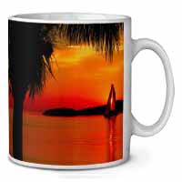 Sunset Sailing Yacht Ceramic 10oz Coffee Mug/Tea Cup