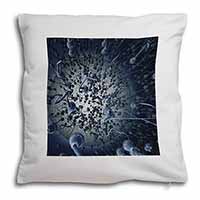 Racing Sperms-No Condoms Needed! Soft White Velvet Feel Scatter Cushion