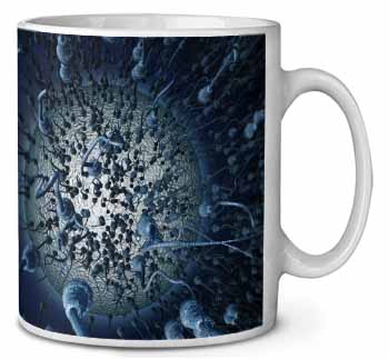 Racing Sperms-No Condoms Needed! Ceramic Coffee Mug/Tea Cup