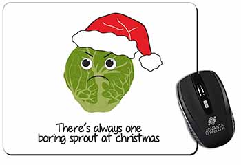 Christmas Grumpy Sprout Computer Mouse Mat