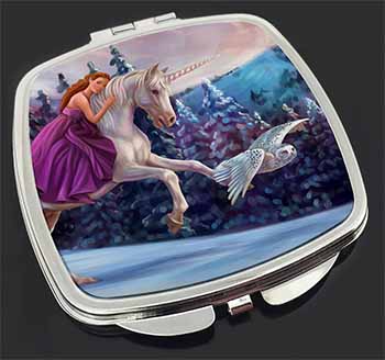 Unicorn, Owl & Fairy Make-Up Compact Mirror