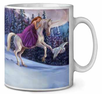 Unicorn, Owl & Fairy Ceramic 10oz Coffee Mug/Tea Cup