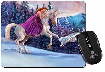 Unicorn, Owl & Fairy Computer Mouse Mat