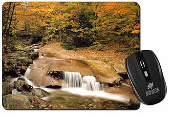 Autumn Waterfall Computer Mouse Mat