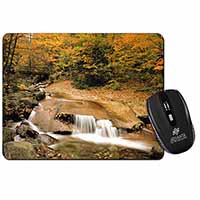 Autumn Waterfall Computer Mouse Mat