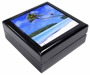 Tropical Paradise Beach Keepsake/Jewellery Box