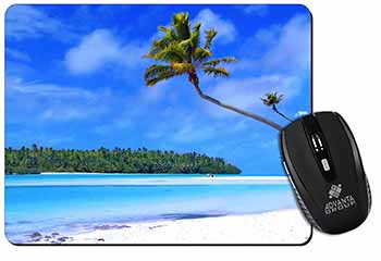 Tropical Paradise Beach Computer Mouse Mat