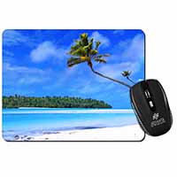 Tropical Paradise Beach Computer Mouse Mat