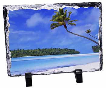 Tropical Paradise Beach, Stunning Photo Slate