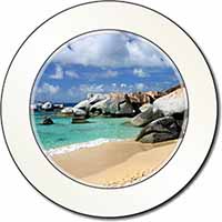 Tropical Seychelles Beach Car or Van Permit Holder/Tax Disc Holder