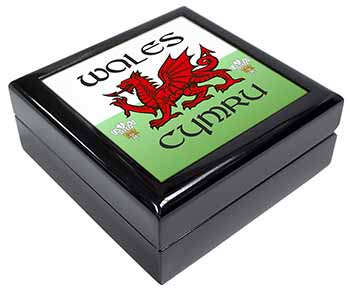 Wales Cymru Welsh Gift Keepsake/Jewellery Box