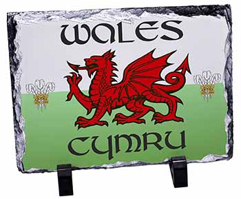 Wales Cymru Welsh Gift, Stunning Photo Slate