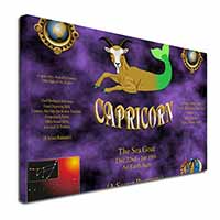 Capricorn Star Sign Birthday Gift Canvas X-Large 30"x20" Wall Art Print