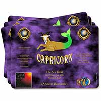 Capricorn Star Sign Birthday Gift Picture Placemats in Gift Box - Advanta Group®
