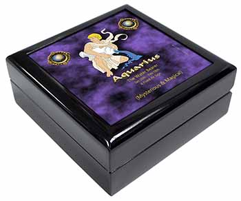 Aquarius Star Sign Birthday Gift Keepsake/Jewellery Box