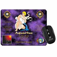 Aquarius Star Sign Birthday Gift Computer Mouse Mat