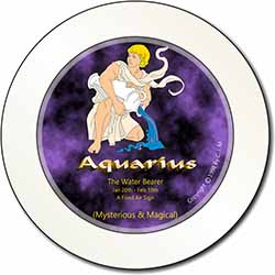 Aquarius Star Sign Birthday Gift Car or Van Permit Holder/Tax Disc Holder