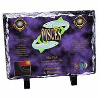 Pisces Star Sign Birthday Gift, Stunning Photo Slate