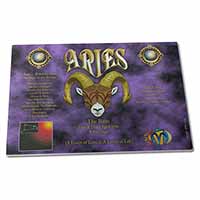 Large Glass Cutting Chopping Board Aries Astrology Star Sign Birthday Gift